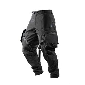 REINDEE LUSION 0042 FUNCTIONWATERPROOF Steven Cargo PANTS BLACK